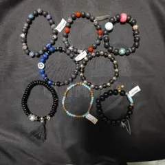 ビーズブレスレットセット 8点