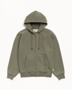 Stüssy ブラウン ジップアップパーカー L - メルカリ