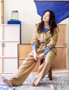 PAMM ゆれるふきんのジャンプスーツ PAMM（パム）の「ゆれるふきんのジャンプスーツ（つなぎ