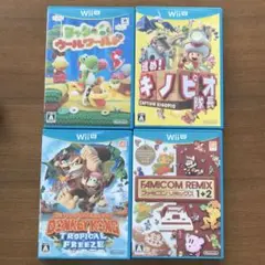 Wii U ゲームセット ヨッシー ウールワールド 進め! キノピオ隊長 他