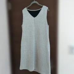 【SALE】ノースリーブ　ワンピース Lサイズ