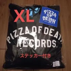 PIZZA Lab Logo HOODIE ブラック XL