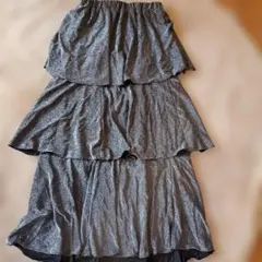 CIAOPANIC チャオパニック ラメカットティアードスカートフリーサイズ