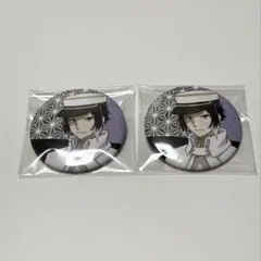 文スト 芥川龍之介 缶バッジ 明治村 ゲーマーズ 箔押し ベースヤード 文スト×明治村 迷ヰ犬見聞録］描き下ろし缶バッジ(中島敦＆芥川龍之介