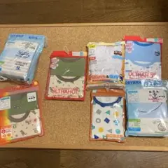 DRYWAP・HOTWRAP など　男の子用柄シャツセット未使用品