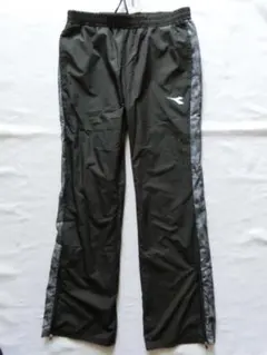 新品 DIADORA 黒 トレーニング パンツ TLサイズ　定価7480