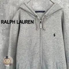 【人気カラー】ラルフローレン ジップ パーカー レディース 古着