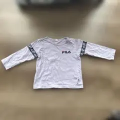 FILA ラベンダー 長袖Tシャツ 90
