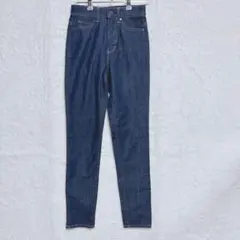 ユニクロ　ユニクロ スキニーデニム濃紺 レディース 22 ストレッチ美品