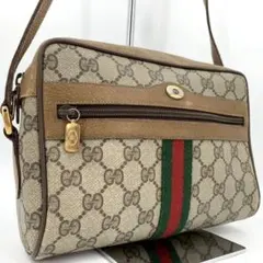 GUCCI グッチ ショルダーバッグ GG シェリーライン インターロッキング