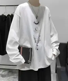 【Anchor Smith】ビッグシルエット オーバーサイズ 長袖シャツ/L