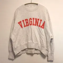 トレーナー スウェット 古着 アメカジ VIRGINIA セポ 部屋着 パジャマのサムネイル