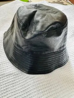 バケットハット/アニマル柄/ヒョウ柄/帽子／レザー