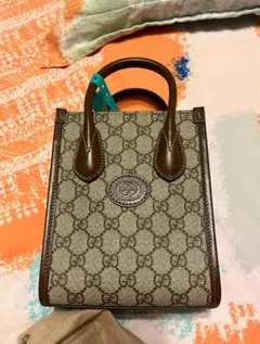 GUCCI GGスプリーム ミニトートバッグ