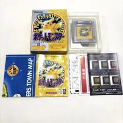 レア　完品 ポケットモンスター ピカチュウ ゲームボーイ 完品 箱説マップ付