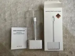 Lightning to SD/TF/USBアダプター