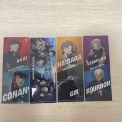 【非売品】コナン 黒鉄の魚影 クリアファイル 4枚セット(バラ売可)