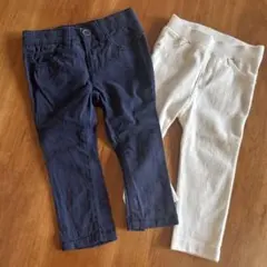 美品　パンツ 2点セット 80cm