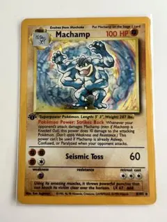 アメリカ購入品 表面はほぼ無傷 Machamp