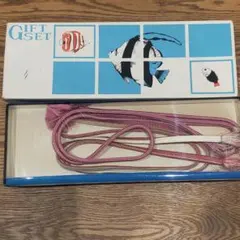 昭和レトロ　当時物　箱に入った帯締め　2本セット