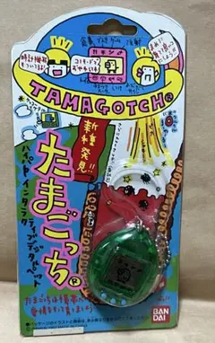 新品】 BANDAI 初代たまごっち ブルー 水色 時計柄 香港版 - メルカリ
