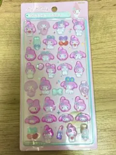 マイメロディ ボンボンドロップ 立体シール