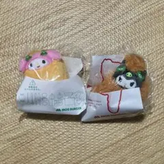 モスバーガー マイメロディナゲットマスコット　クロミモスチキンマスコット