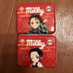 鬼滅の刃 Milky 缶セット 2個