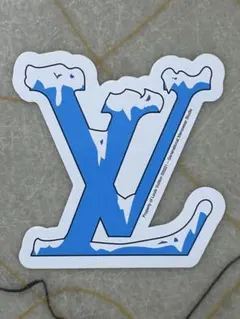 希少 ルイヴィトン ヴァージルアブロー 顧客限定 非売品 ステッカー 雪 LV