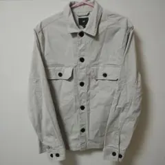 H＆M 　綿シャツ　ベージュ　Sサイズ