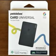 【Pebblebee】カード型 iPhone / Android対応