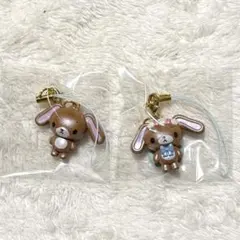 サンリオ アクリルチャーム付きストラップ シュガーバニーズ くろうさ
