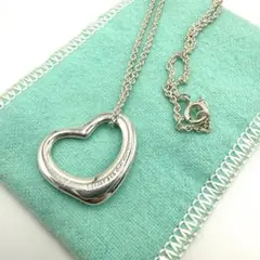 TIFFANY&COティファニー エルサペレッティ オープンハート ネックレス