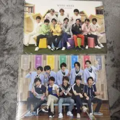 嵐 ワクワク学校 SexyZone集合クリアファイル2枚セット