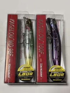 メガバス　カゲロウ100f カゲロウMD98f 4点セット 最終値下げ メガバス カゲロウmd98f &100fセット(新色含む)