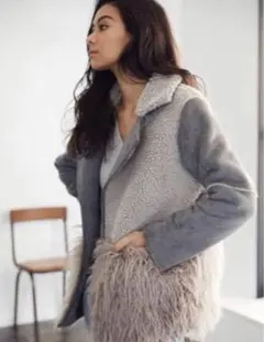 アリシアスタン　ムートンコート♡美品♡のサムネイル