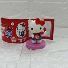 ハローキティ チョコエッグ　昭和風ダイヤル電話×ハローキティ
