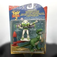 トイ・ストーリー2 バズ フライトホーム レックス付 フィギュア マテル 未開封