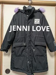 JENNI LOVE フード付きコート ブラック　140