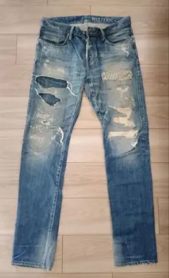 HYSTERIC GLAMOUR W31 RSMダメージ加工 デニムパンツ