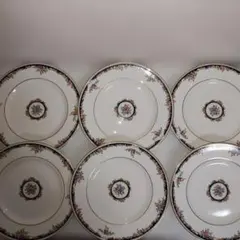 【WEDGWOOD】オズボーン プレート 6枚セットのサムネイル