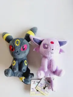 ポケモン ぬいぐるみ くつろぎタイム エーフィ ブラッキー 2体まとめ売り