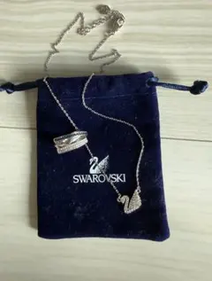 SWAROVSKI スワンネックレス 箱なし
