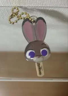 ズートピア アイスキャンディチャーム　ジュディ　ガチャ　ディズニー　Disney