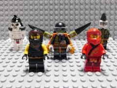 【LEGO】 レゴ ニンジャゴー ミニフィグ ５個セット（njo03)