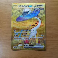 タケルライコex UR スカーレット&バイオレット 拡張パック ワイルドフォー…