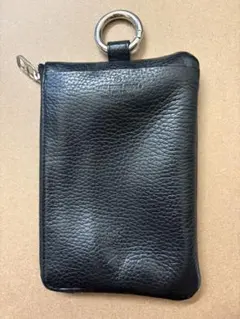 手ぶらL字ZIPポーチ / 長財布 スコッチガードレザー