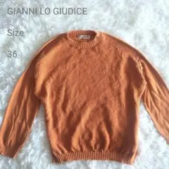 GIANNI LO GIUDICE 異素材切替 ニットプルオーバー 36のサムネイル