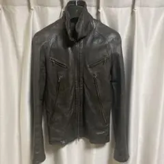 最安　極上美品　JULIUS ユリウス　レザージャケット　237BLM3 JULIUS[ユリウス] / GORDINI LIMITED Leather Military Riders