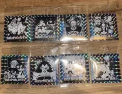 ドラゴンボール 40周年 ウエハース2 シール ８枚セット売り！
